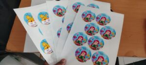 Impresión de Stickers en Hoja A4 HD